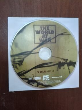 The World at War Volume 6 DVD disc only